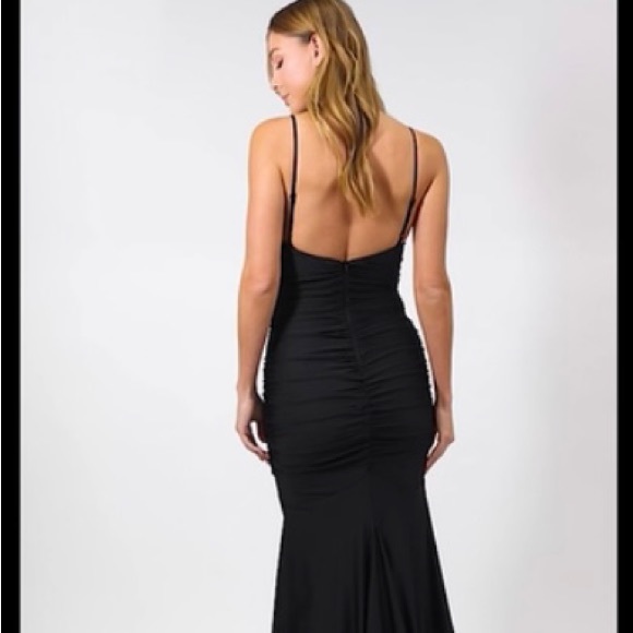 BLACK PROM DRESS BRAND NEW - Picture 3 of 3